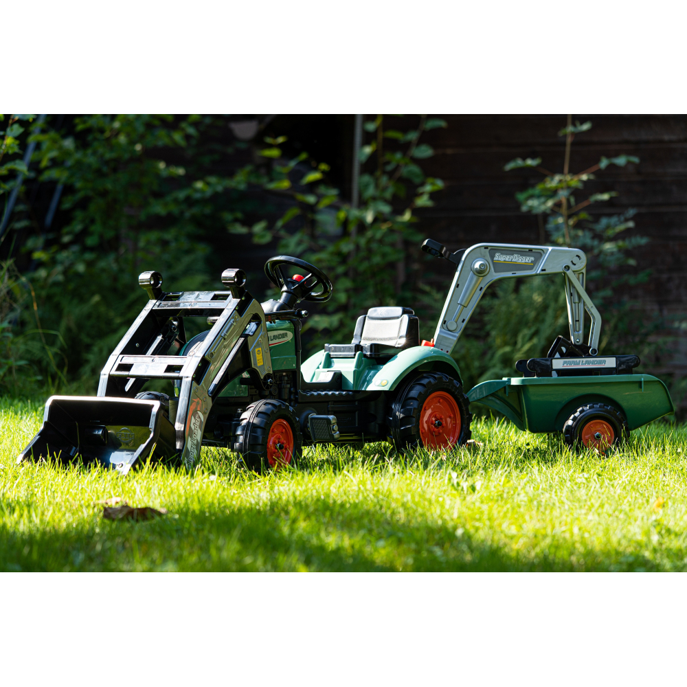 Pedalinis traktorius FALK Farm Lander 2-5 m.-Judėjimui, Minami traktoriai ir jų priedai-e-vaikas