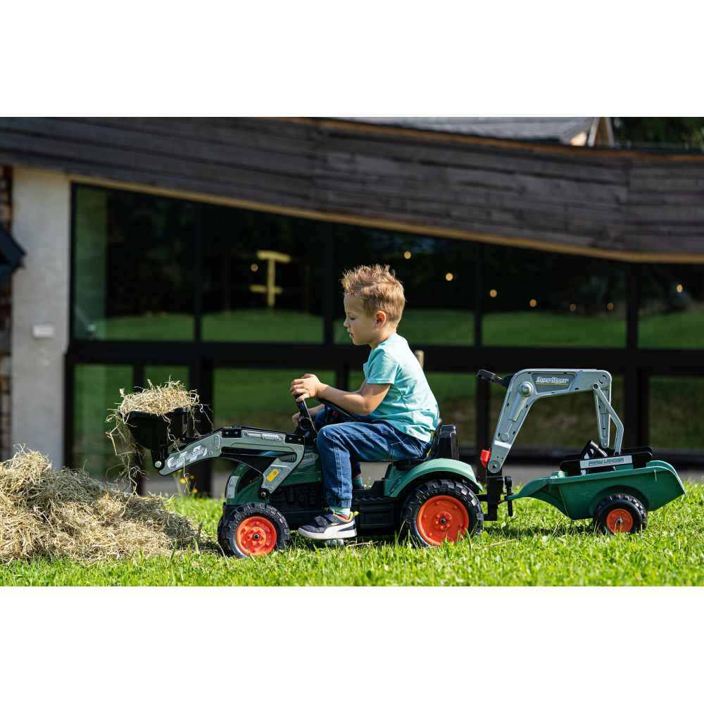 Pedalinis traktorius FALK Farm Lander 2-5 m.-Judėjimui, Minami traktoriai ir jų priedai-e-vaikas