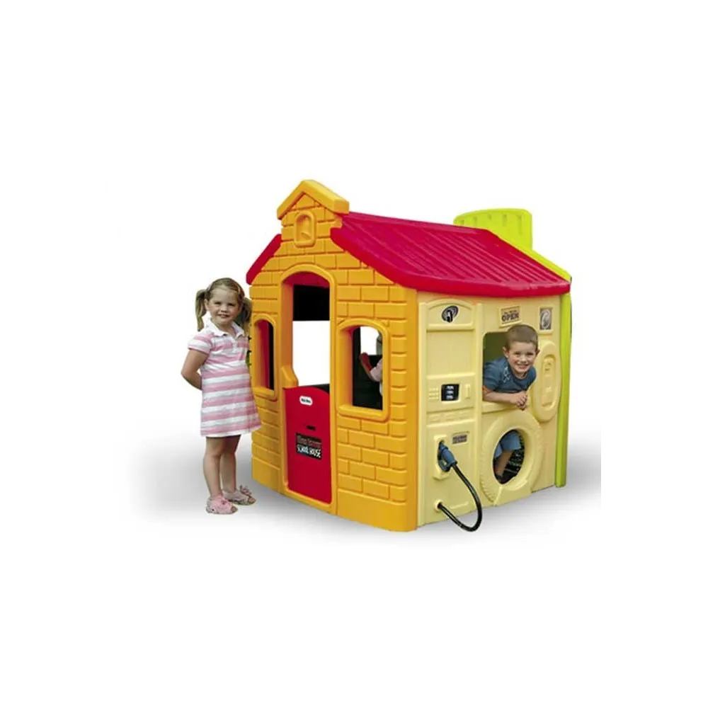 Plastikinis sodo namelis Little Tikes Garden City House-Žaislai, Lauko žaislai, Žaidimų nameliai ir jų priedai-e-vaikas