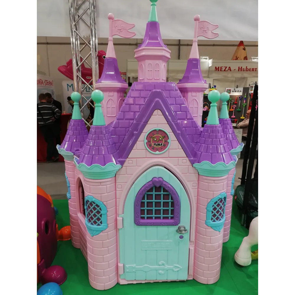 Žaidimų namelis Feber Huge Princess Super Palace-Žaislai, Lauko žaislai, Žaidimų nameliai ir jų priedai-e-vaikas