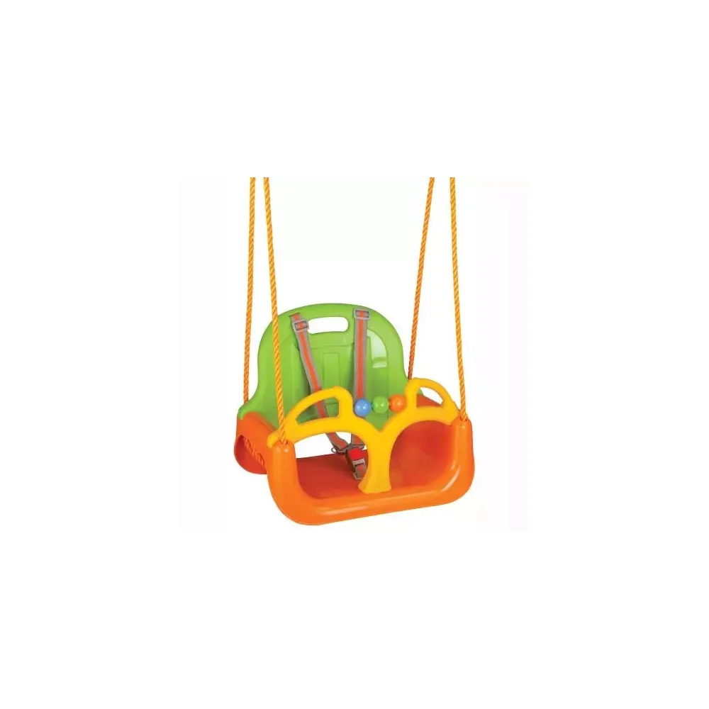 Sūpynės WOOPIE Swing 3in1, oranžinės-Žaislai, Lauko žaislai, Sūpynės-e-vaikas