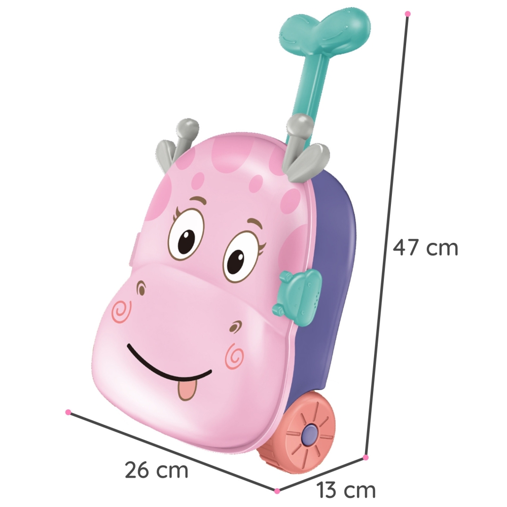 Smėlio rinkinys WOOPIE 3in1 lagaminas elniukas + vandens žaislas-Žaislai, Lauko žaislai, Vandens ir smėlio žaislai, Smėlio ir va