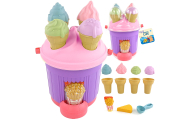 WOOPIE Zestaw do Piaskownicy Lody Foremki Wiaderko z Lodami do piasku