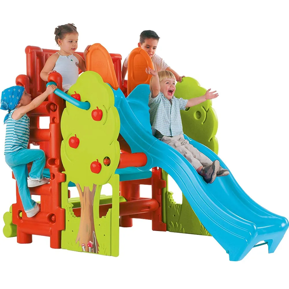 Žaidimų aikštelė Feber su kalneliu ir stalu-Žaislai, Lauko žaislai, Žaidimų aikštelės-e-vaikas