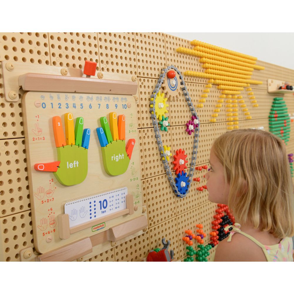 Sensorinė sieninė lenta MASTERKIDZ Mokymasis skaičiuoti Flex Montessori