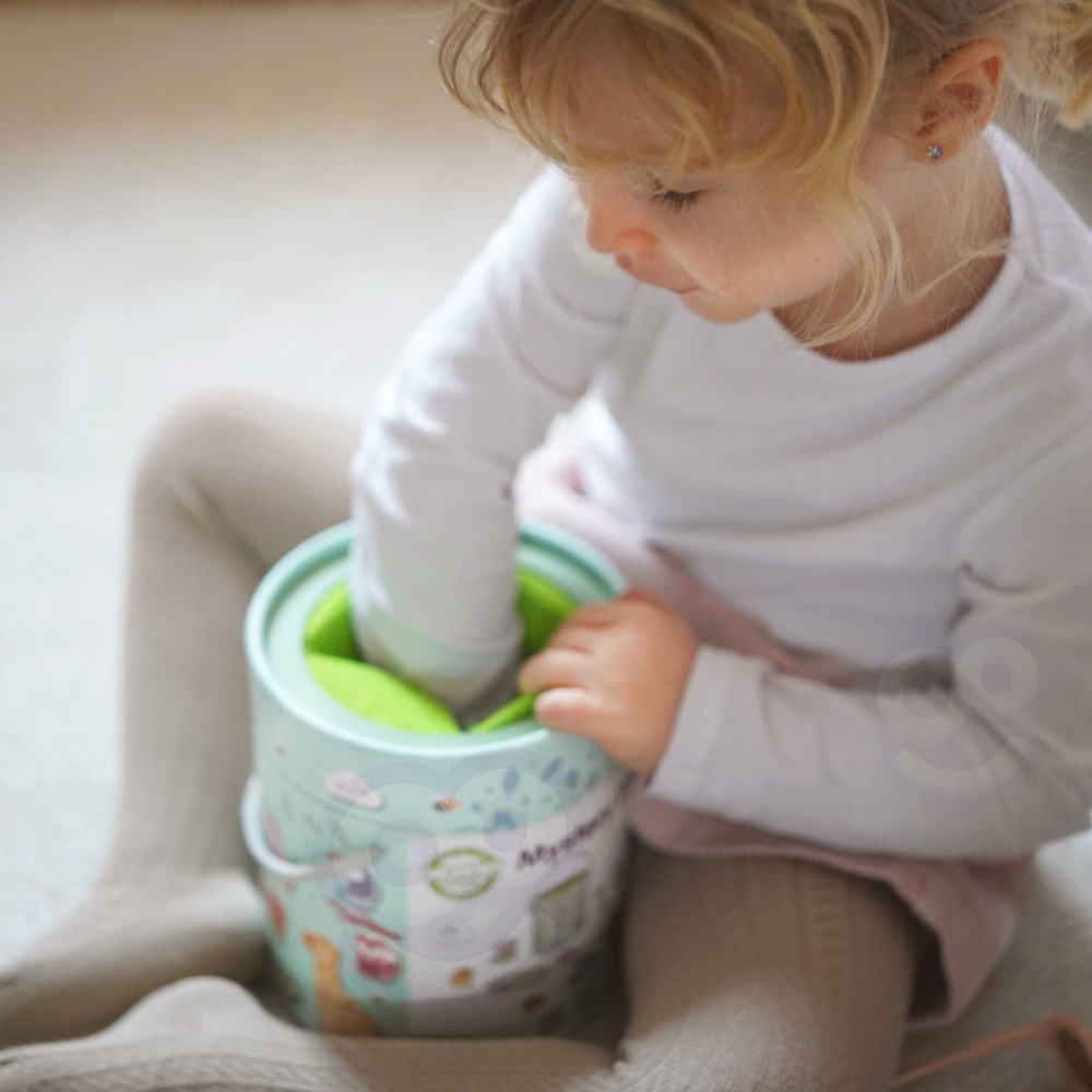WOOPIE GREEN paslaptinga dėžutė "Touch and Match FSC-Žaislai, Stalo žaidimai, Įvairūs stalo žaidimai-e-vaikas