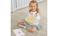 CLASSIC WORLD Pastelowa Mandala Układanka Montessori Mozaika Kwiaty