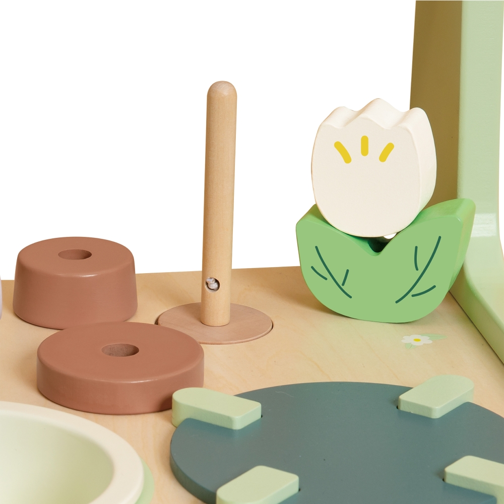 Medinis stumdukas - virtuvė CLASSIC WORLD 2in1-Judėjimui, Stumdukai-e-vaikas
