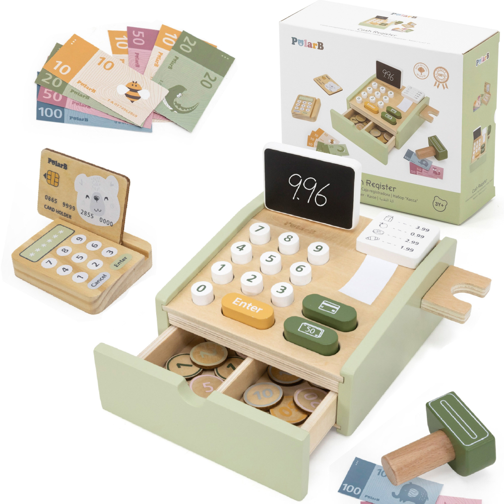 Medinis kasos aparatas VIGA PolarB, žalias