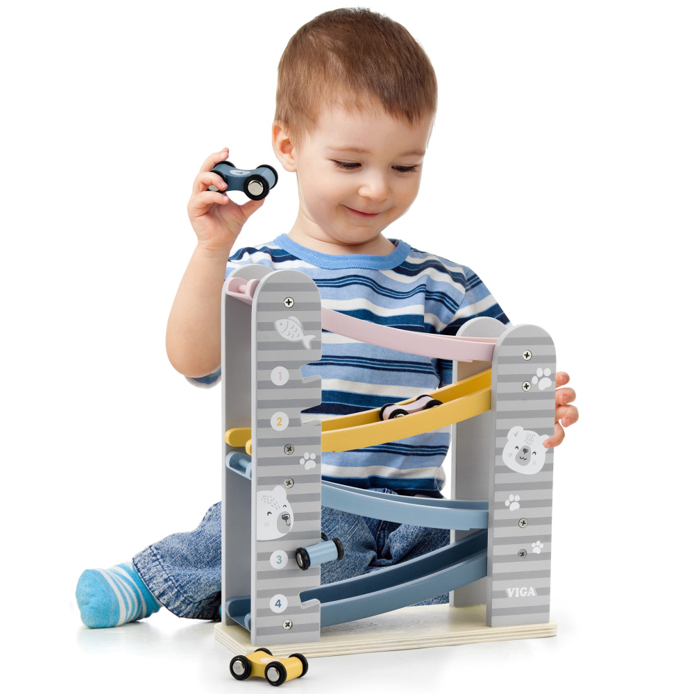 Medinis kalnelis automobiliams Lenktynių trasa VIGA PolarB