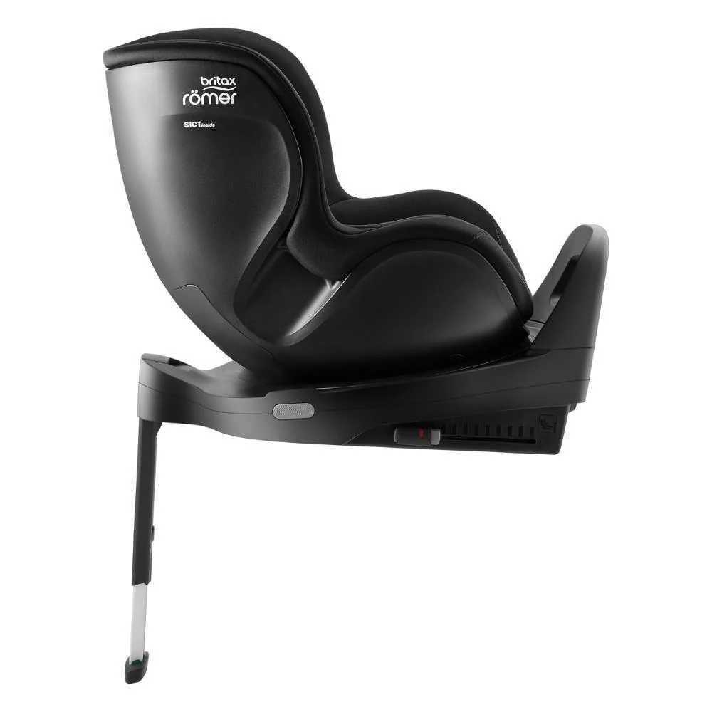 Automobilinė kėdutė BRITAX DualFix Pro M Classic, 61-105cm, Deep Black-Automobilinės kėdutės, 0-18 kg-e-vaikas