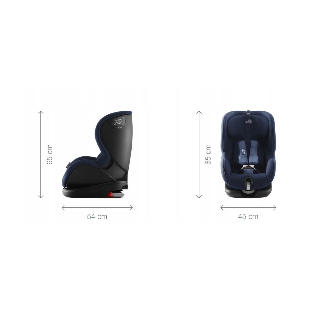 Automobilinė kėdutė BRITAX TRIFIX2 i-SIZE Smart, 76-105cm, Cosmos Black-Automobilinės kėdutės, 9-18 kg-e-vaikas