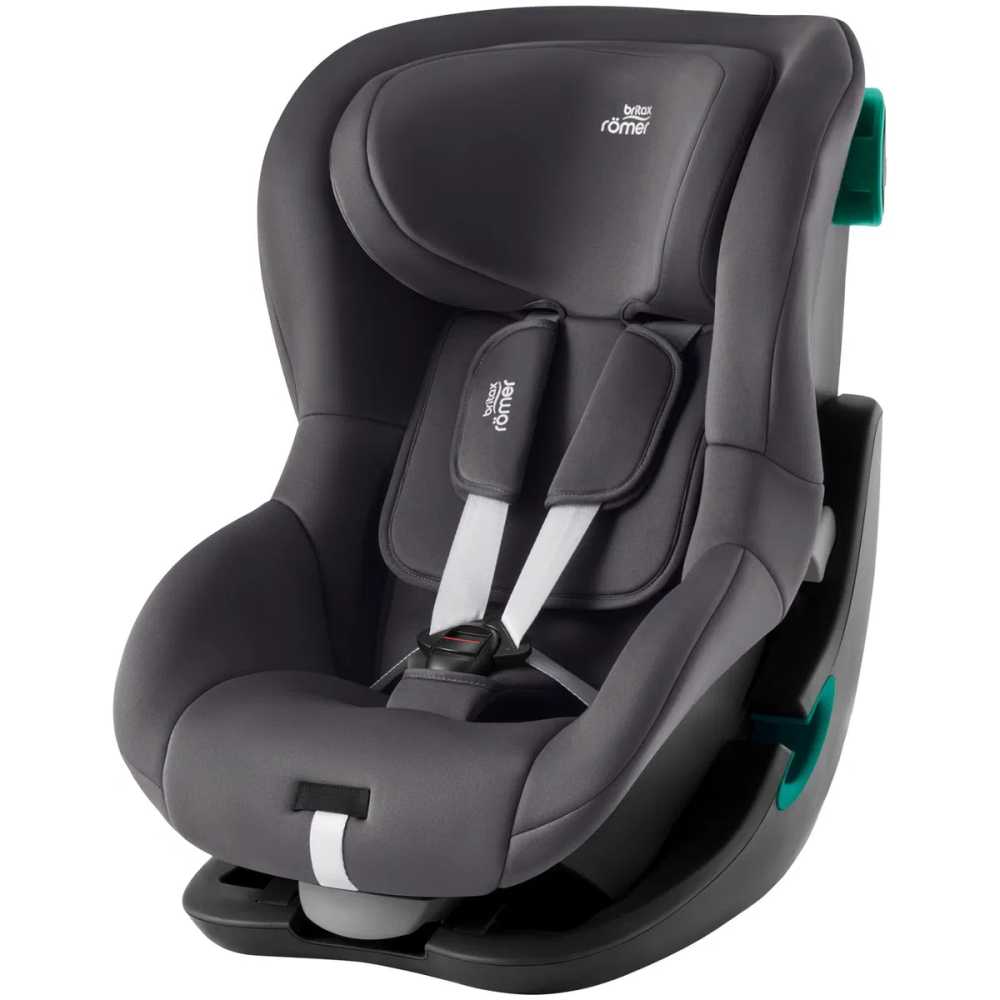 Automobilinė kėdutė BRITAX KING PRO Select, 76-105cm, Midnight Grey-Automobilinės kėdutės, 9-18 kg-e-vaikas