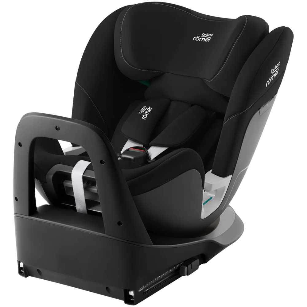 Automobilinė kėdutė BRITAX SWIVEL Select, 40-125cm, Space Black-Automobilinės kėdutės, 0-25 kg-e-vaikas
