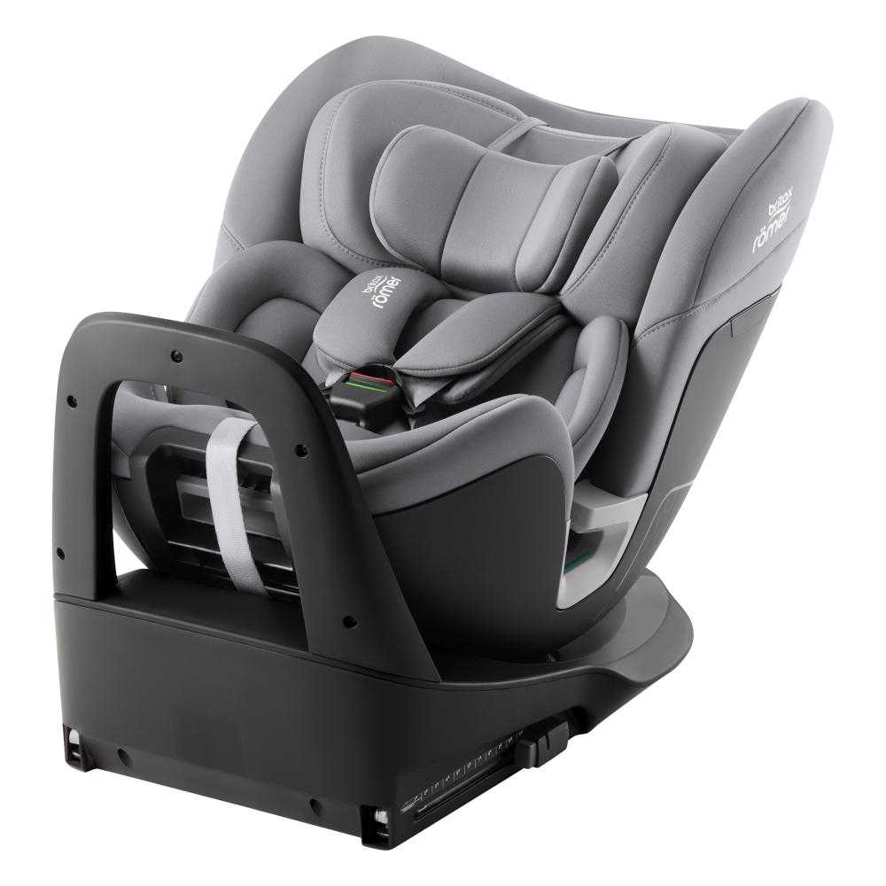 Automobilinė kėdutė BRITAX SWIVEL Select, 40-125cm, Frost Grey-Automobilinės kėdutės, 0-25 kg-e-vaikas