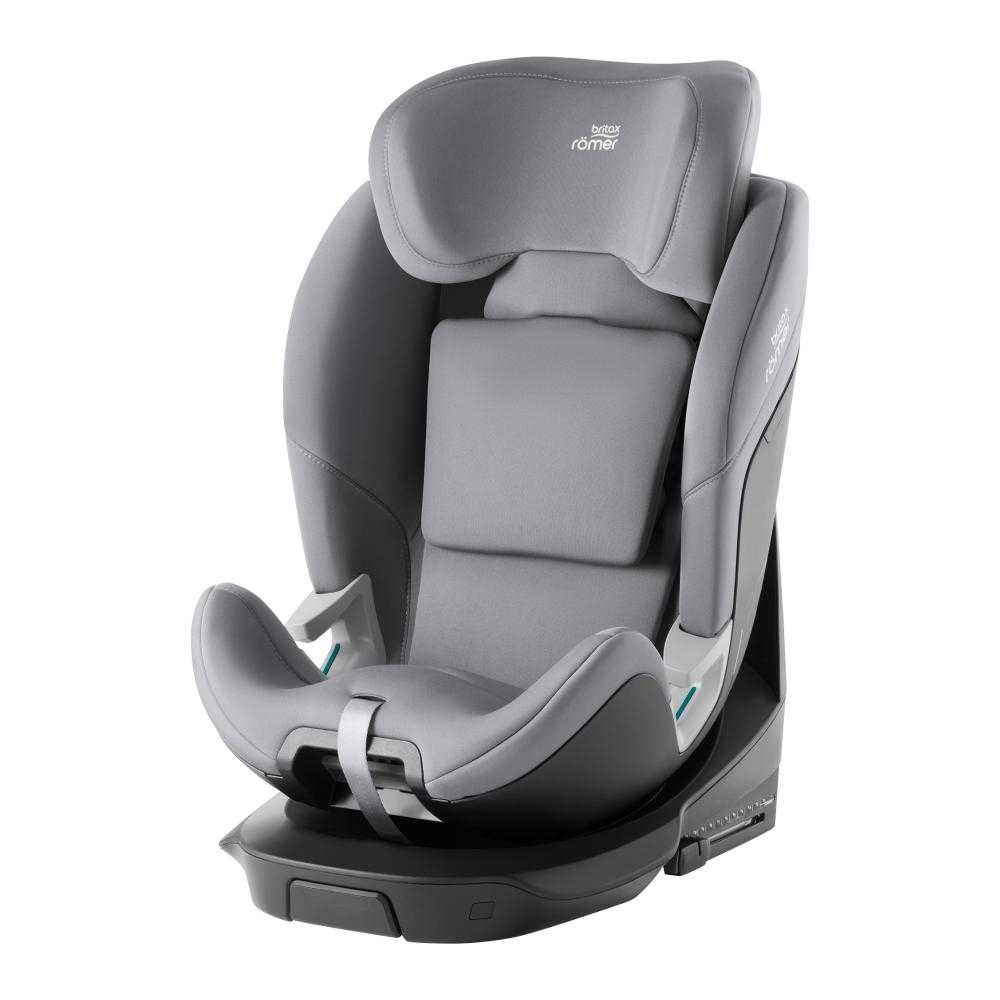 Automobilinė kėdutė BRITAX SWIVEL Select, 40-125cm, Frost Grey-Automobilinės kėdutės, 0-25 kg-e-vaikas