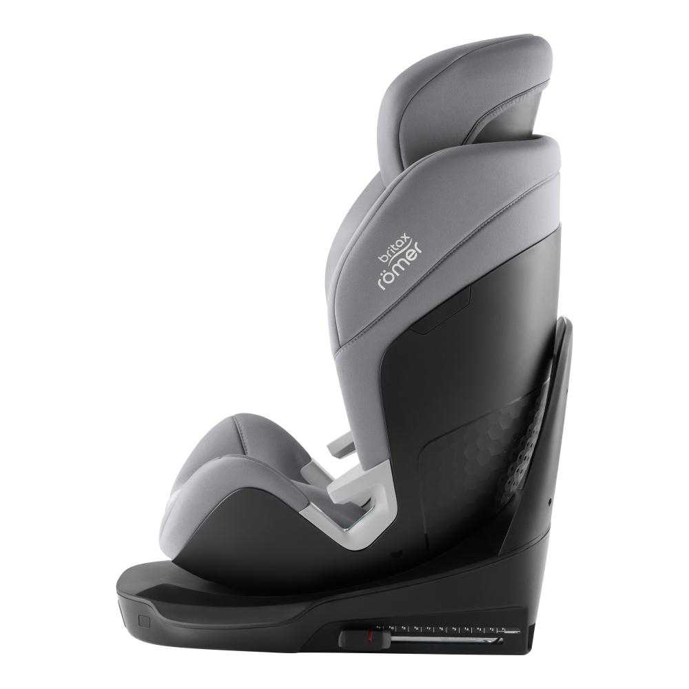 Automobilinė kėdutė BRITAX SWIVEL Select, 40-125cm, Frost Grey-Automobilinės kėdutės, 0-25 kg-e-vaikas