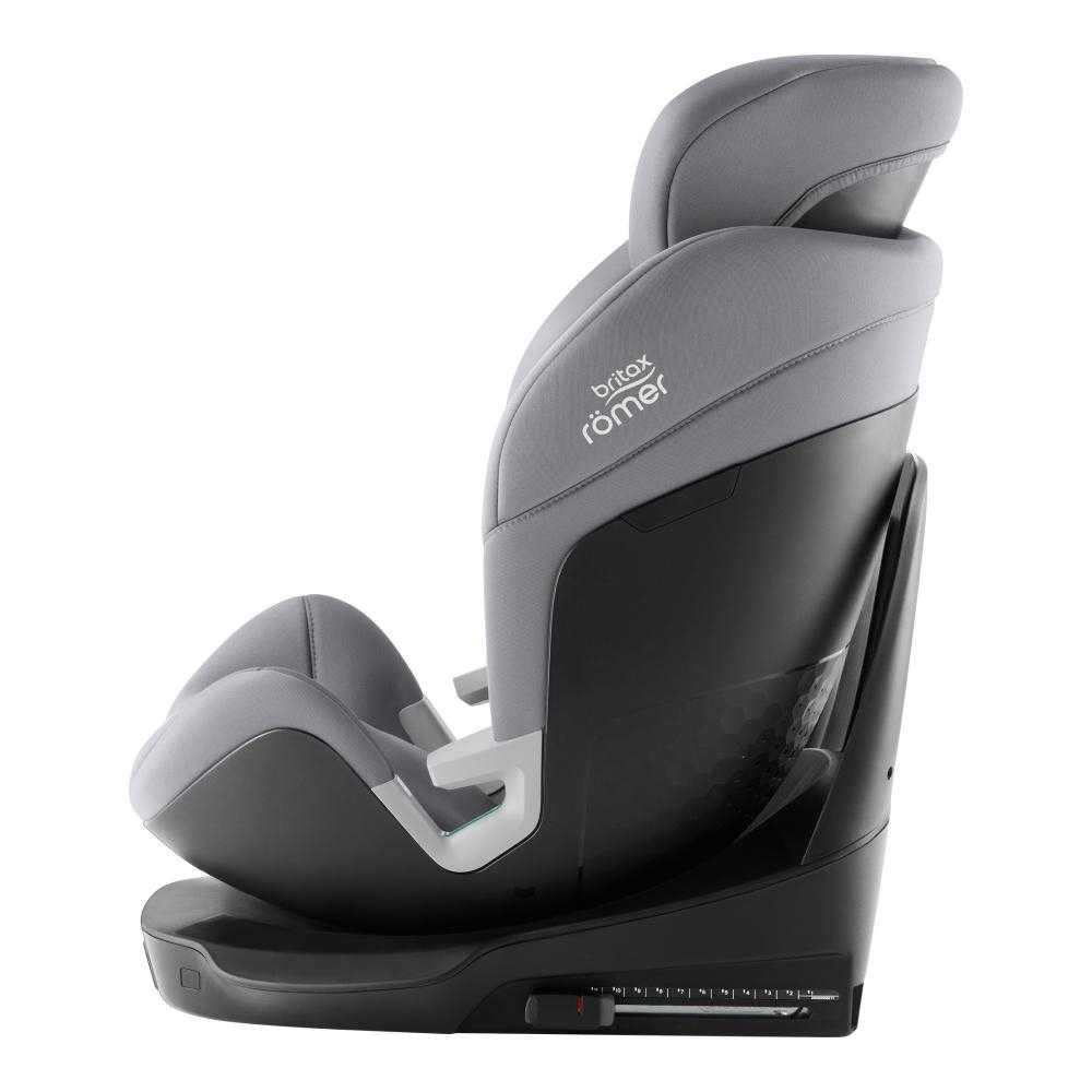 Automobilinė kėdutė BRITAX SWIVEL Select, 40-125cm, Frost Grey-Automobilinės kėdutės, 0-25 kg-e-vaikas