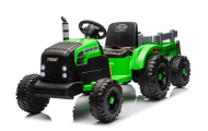 Traktor Na Akumulator CH9959B Z Przyczepą Jasno Zielony 24V