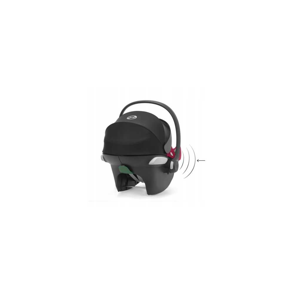 Automobilinė kėdutė Cybex Aton B2 i-Size, 0-13 kg, Red-Automobilinės kėdutės, 0-13 kg-e-vaikas