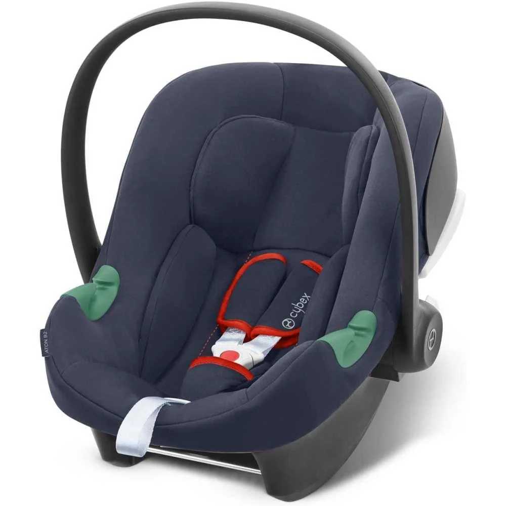 Automobilinė kėdutė Cybex Aton B2 i-Size, 0-13 kg, Blue-Automobilinės kėdutės, 0-13 kg-e-vaikas