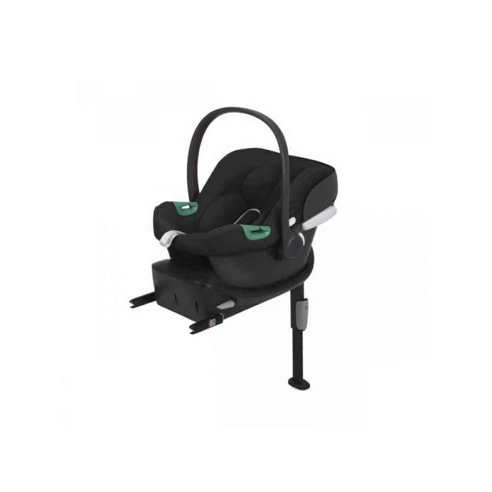 Automobilinė kėdutė Cybex Aton B2 i-Size su baze, 0-13 kg, Black-Automobilinės kėdutės, 0-13 kg-e-vaikas