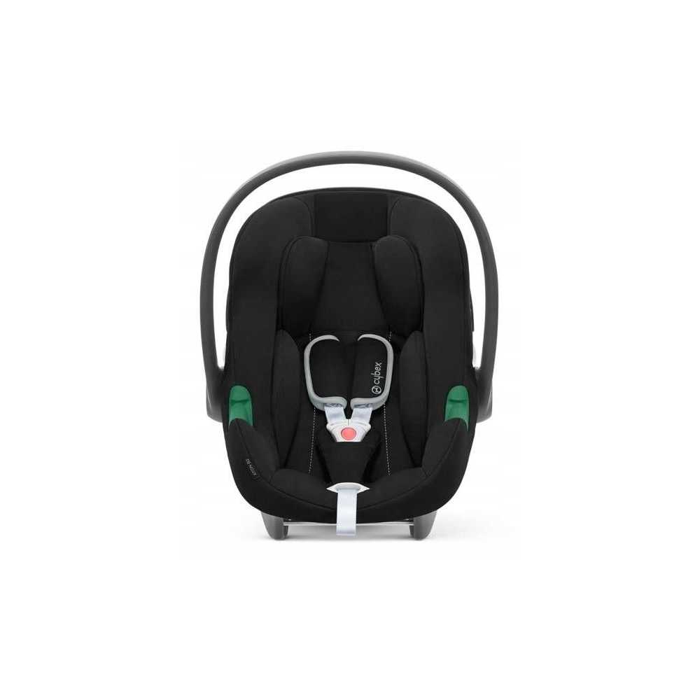 Automobilinė kėdutė Cybex Aton B2 i-Size su baze, 0-13 kg, Black-Automobilinės kėdutės, 0-13 kg-e-vaikas