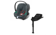 Automobilinė kėdutė Cybex Aton B2 i-Size su baze, 0-13 kg, Grey-Automobilinės kėdutės, 0-13 kg-e-vaikas