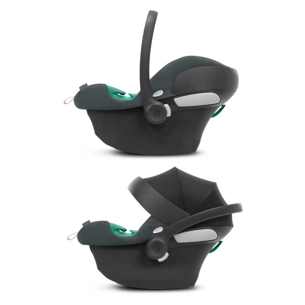 Automobilinė kėdutė Cybex Aton B2 i-Size su baze, 0-13 kg, Grey-Automobilinės kėdutės, 0-13 kg-e-vaikas