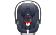 Automobilinė kėdutė Cybex Aton B2 i-Size su baze, 0-13 kg, Blue-Automobilinės kėdutės, 0-13 kg-e-vaikas