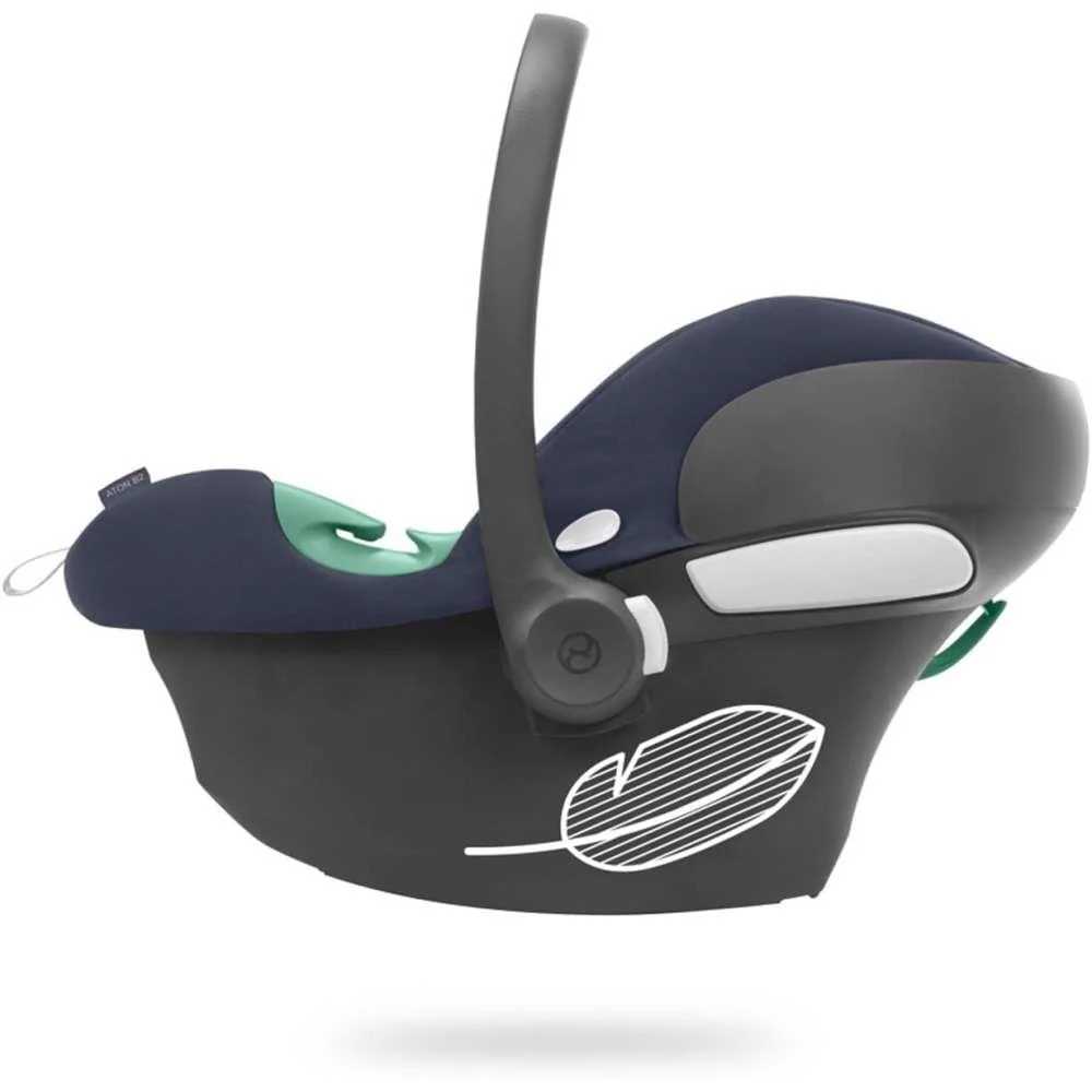 Automobilinė kėdutė Cybex Aton B2 i-Size su baze, 0-13 kg, Blue-Automobilinės kėdutės, 0-13 kg-e-vaikas