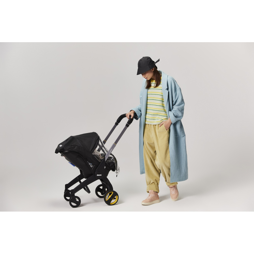 Automobilinė kėdutė - vežimėlis Doona i, 0-13 kg, Nitro Black-Automobilinės kėdutės, 0-13 kg-e-vaikas