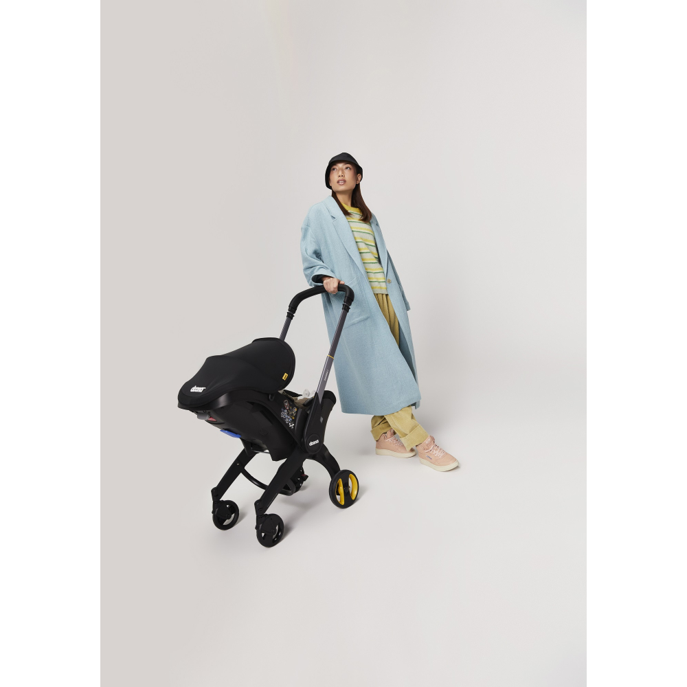 Automobilinė kėdutė - vežimėlis Doona i, 0-13 kg, Nitro Black-Automobilinės kėdutės, 0-13 kg-e-vaikas