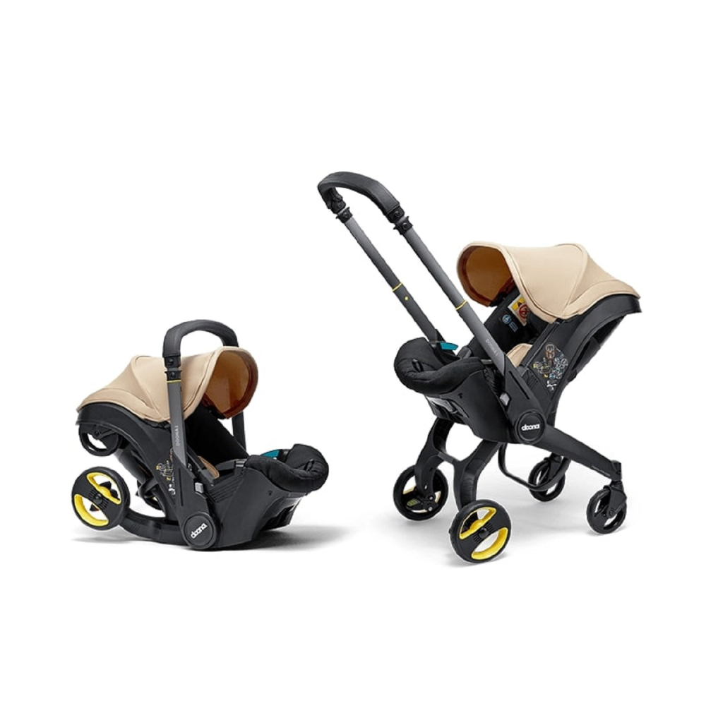 Automobilinė kėdutė - vežimėlis Doona i, 0-13 kg, Sahara Sand-Automobilinės kėdutės, 0-13 kg-e-vaikas