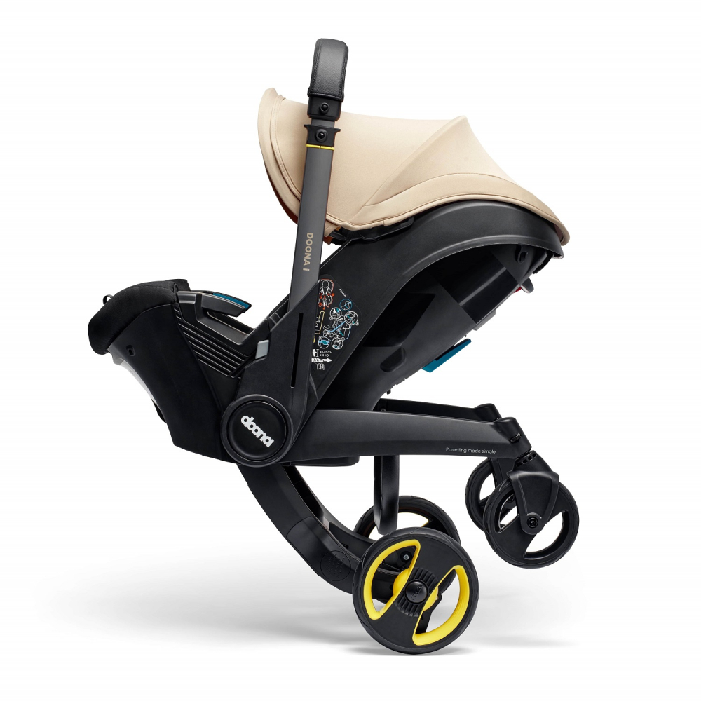 Automobilinė kėdutė - vežimėlis Doona i, 0-13 kg, Sahara Sand-Automobilinės kėdutės, 0-13 kg-e-vaikas