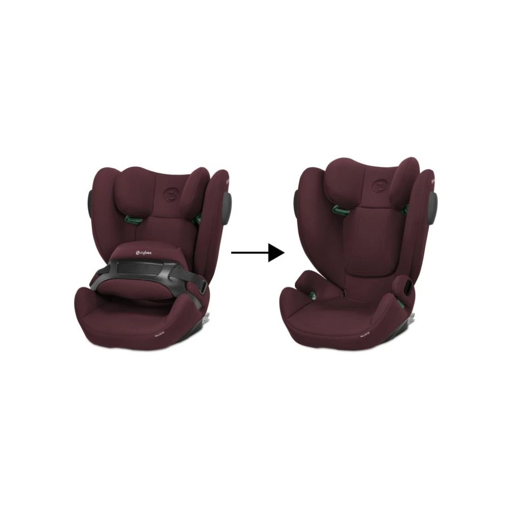 Automobilinė kėdutė Cybex Pallas B3 i-Size, 76-150 cm, Red-Automobilinės kėdutės, 9-36 kg-e-vaikas