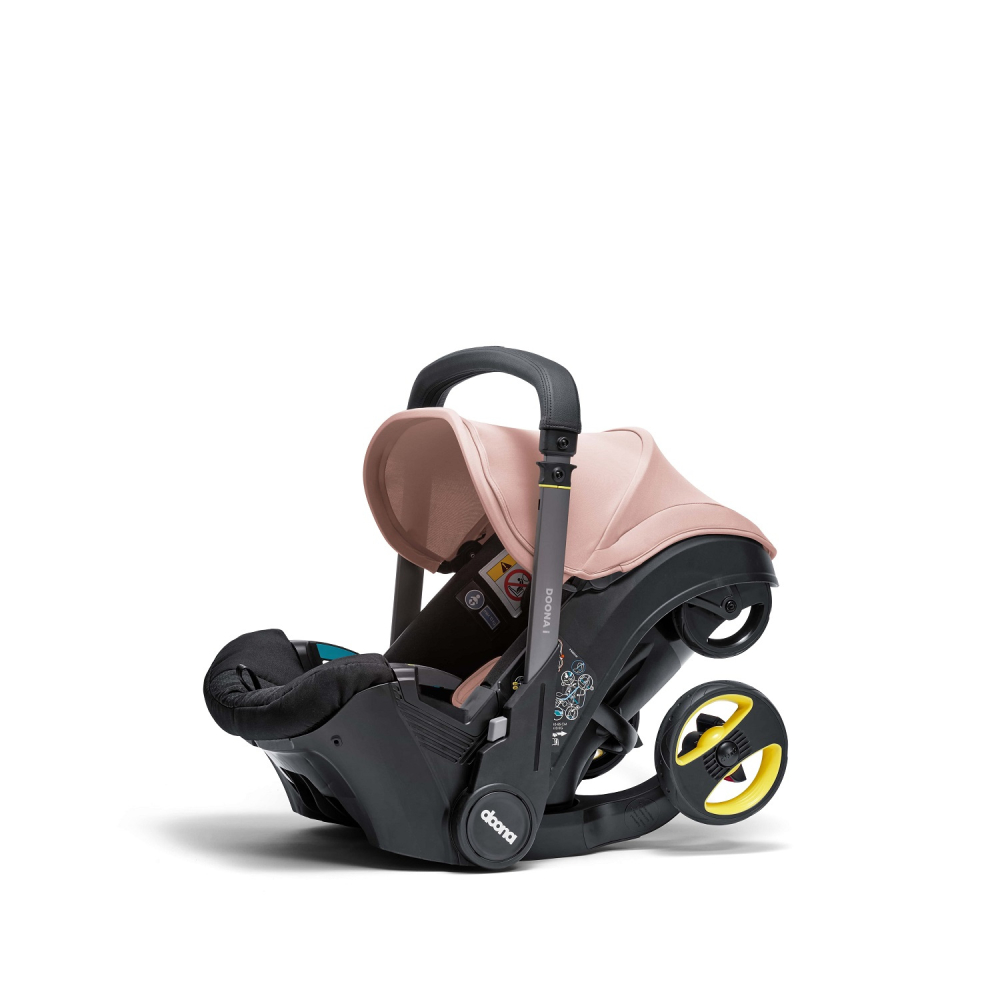 Automobilinė kėdutė - vežimėlis Doona i, 0-13 kg, Blush Pink-Automobilinės kėdutės, 0-13 kg-e-vaikas