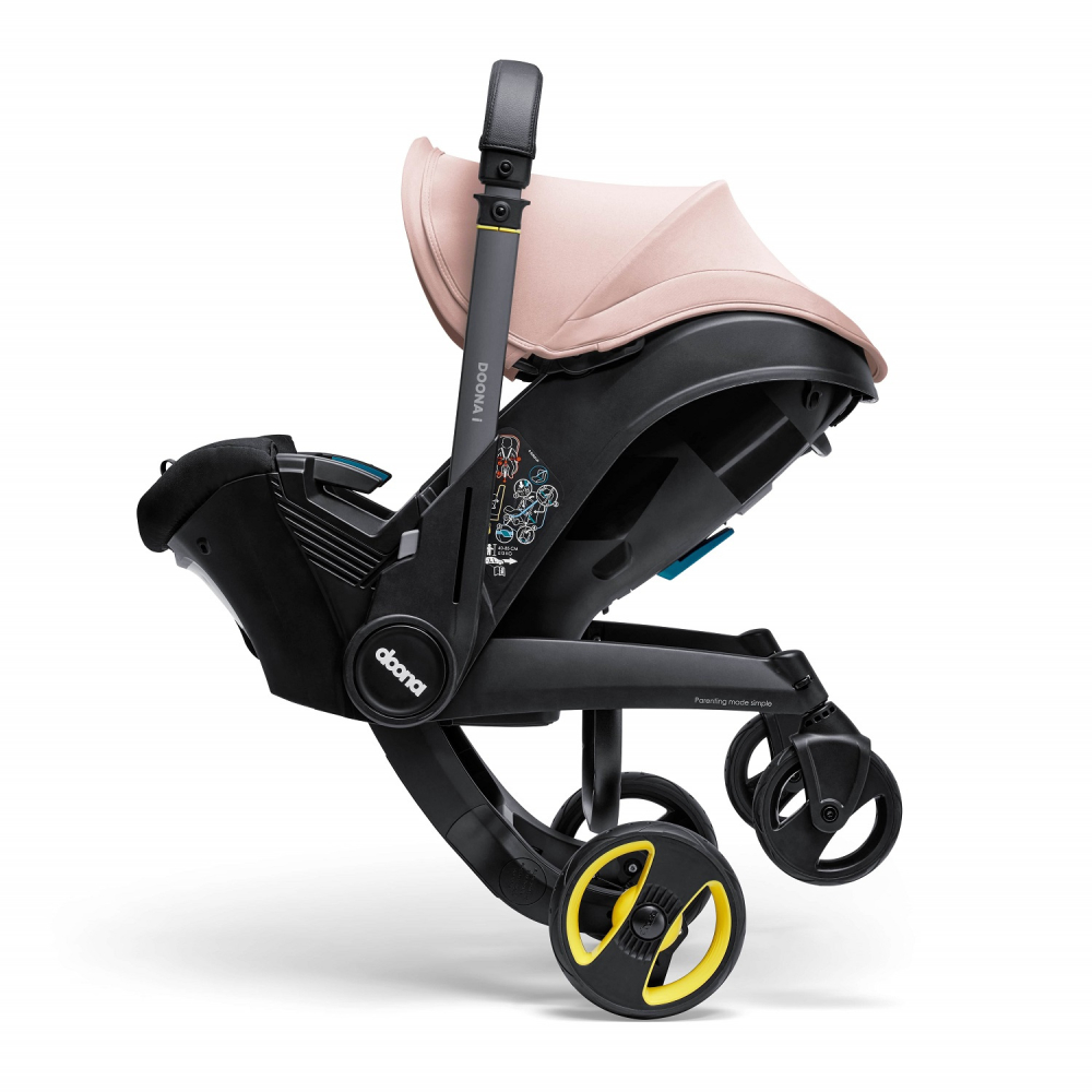 Automobilinė kėdutė - vežimėlis Doona i, 0-13 kg, Blush Pink-Automobilinės kėdutės, 0-13 kg-e-vaikas
