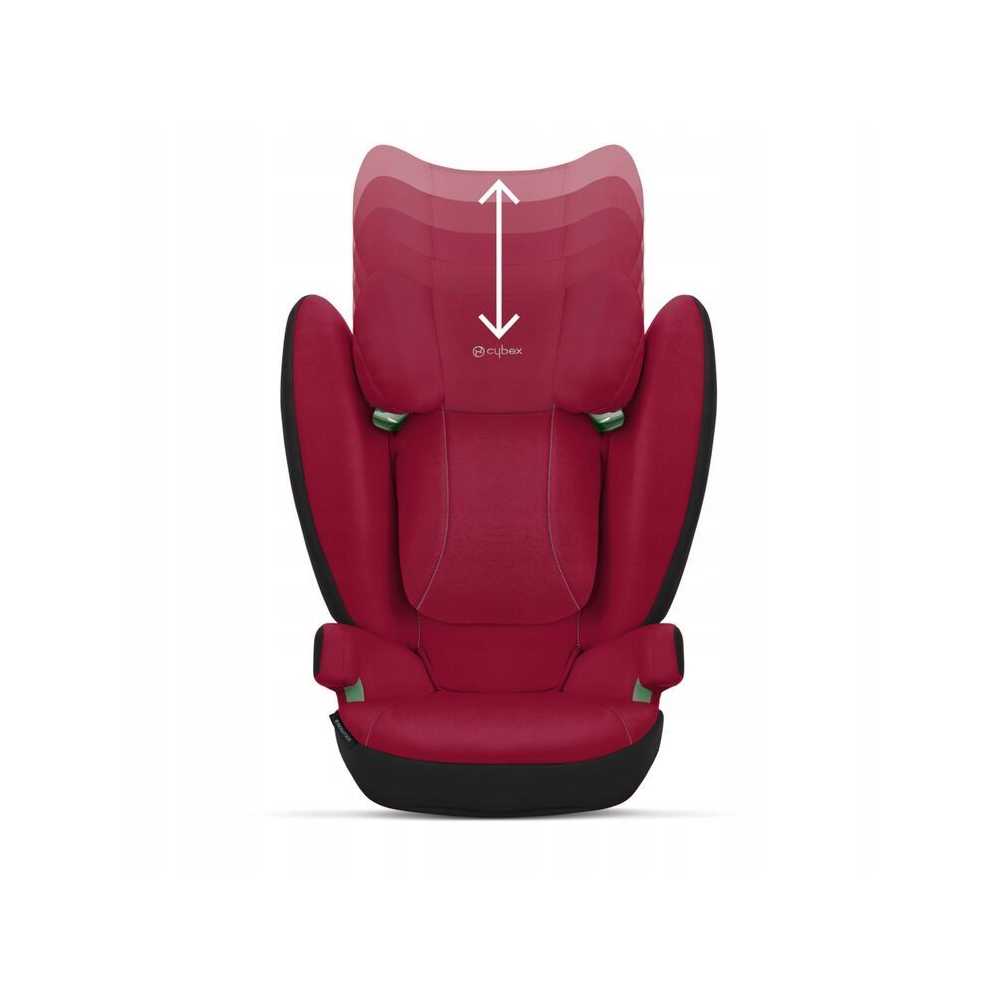 Automobilinė kėdutė Cybex Solution B i-Fix, 100-150cm, Red-Automobilinės kėdutės, 15-36 kg-e-vaikas