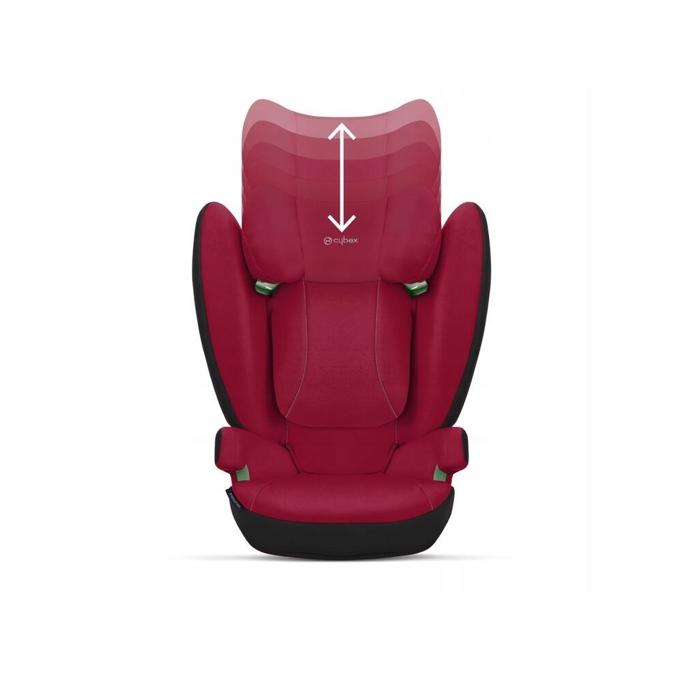 Automobilinė kėdutė Cybex Solution B i-Fix, 100-150cm, Red-Automobilinės kėdutės, 15-36 kg-e-vaikas