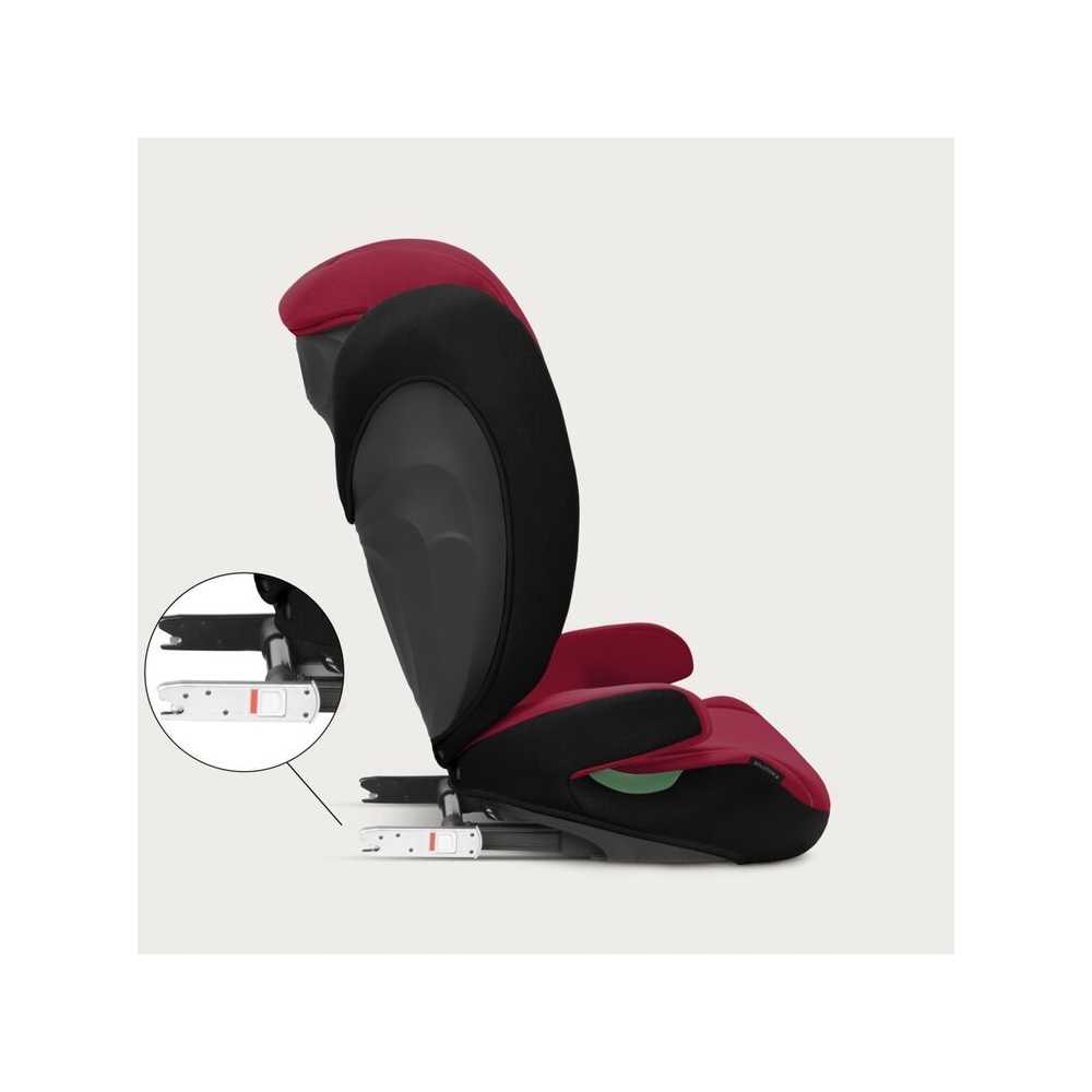 Automobilinė kėdutė Cybex Solution B i-Fix, 100-150cm, Red-Automobilinės kėdutės, 15-36 kg-e-vaikas