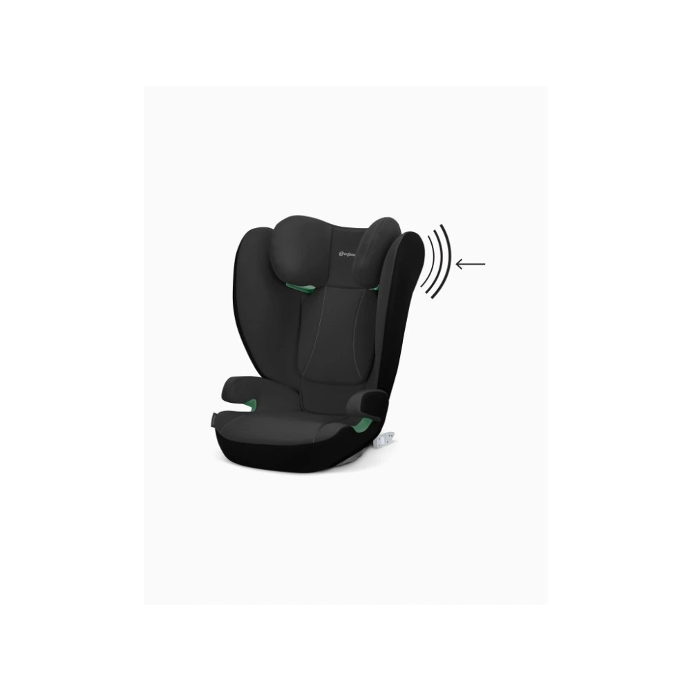 Automobilinė kėdutė Cybex Solution B i-Fix, 100-150cm, Grey-Automobilinės kėdutės, 15-36 kg-e-vaikas