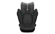 Automobilinė kėdutė Cybex Solution B3 i-Fix, 100-150cm, Black-Automobilinės kėdutės, 15-36 kg-e-vaikas