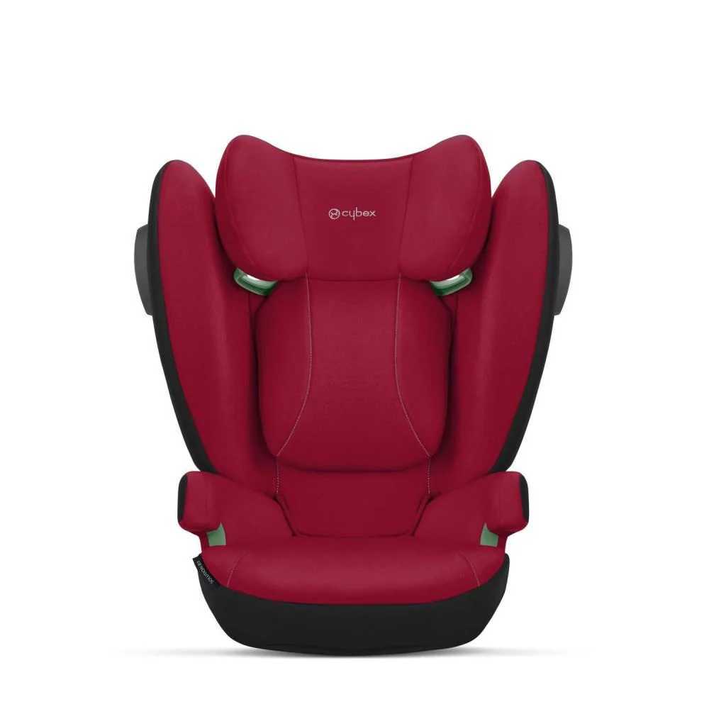 Automobilinė kėdutė Cybex Solution B3 i-Fix, 100-150cm, Red-Automobilinės kėdutės, 15-36 kg-e-vaikas