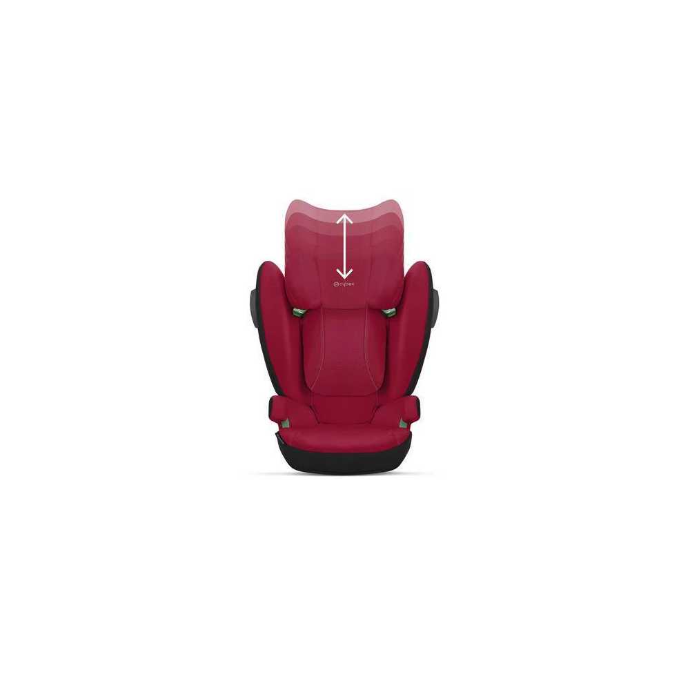 Automobilinė kėdutė Cybex Solution B3 i-Fix, 100-150cm, Red-Automobilinės kėdutės, 15-36 kg-e-vaikas