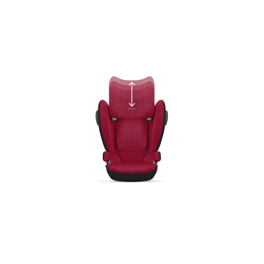 Automobilinė kėdutė Cybex Solution B3 i-Fix, 100-150cm, Red-Automobilinės kėdutės, 15-36 kg-e-vaikas
