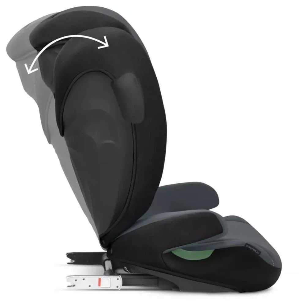 Automobilinė kėdutė Cybex Solution B3 i-Fix, 100-150cm, Grey-Automobilinės kėdutės, 15-36 kg-e-vaikas