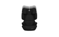 Automobilinė kėdutė Cybex Solution X i-Fix, 100-150cm, Black-Automobilinės kėdutės, 15-36 kg-e-vaikas