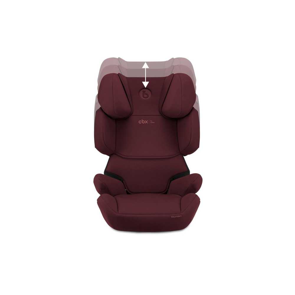 Automobilinė kėdutė Cybex Solution X i-Fix, 100-150cm, Red-Automobilinės kėdutės, 15-36 kg-e-vaikas