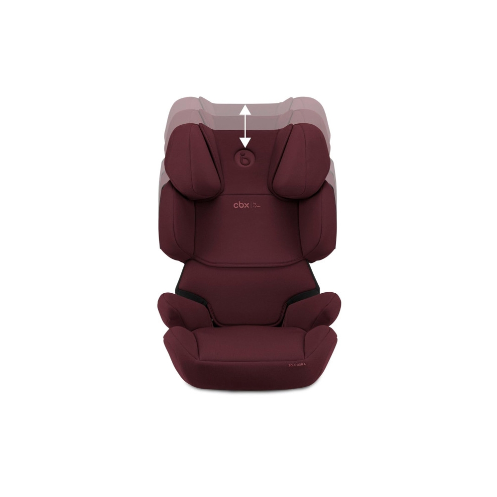 Automobilinė kėdutė Cybex Solution X i-Fix, 100-150cm, Red-Automobilinės kėdutės, 15-36 kg-e-vaikas